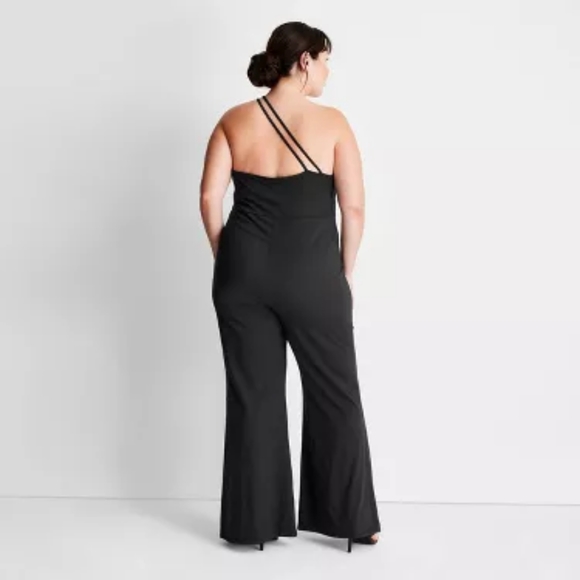 Strappy 1 Shoulder Jumpsuit: Target X Kahlana Barfield Brown 🎊🎊HOST PICK!!!!🎊 - Picture 2 of 3